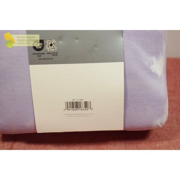 Makers Collective Teen Twin Cloud Jersey Sheet Set Light Purple* - Picture 4 of 4